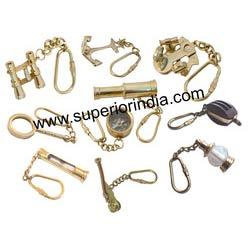 Manufacturers Exporters and Wholesale Suppliers of Brass Key Chains Nautical Key Rings delhi Delhi